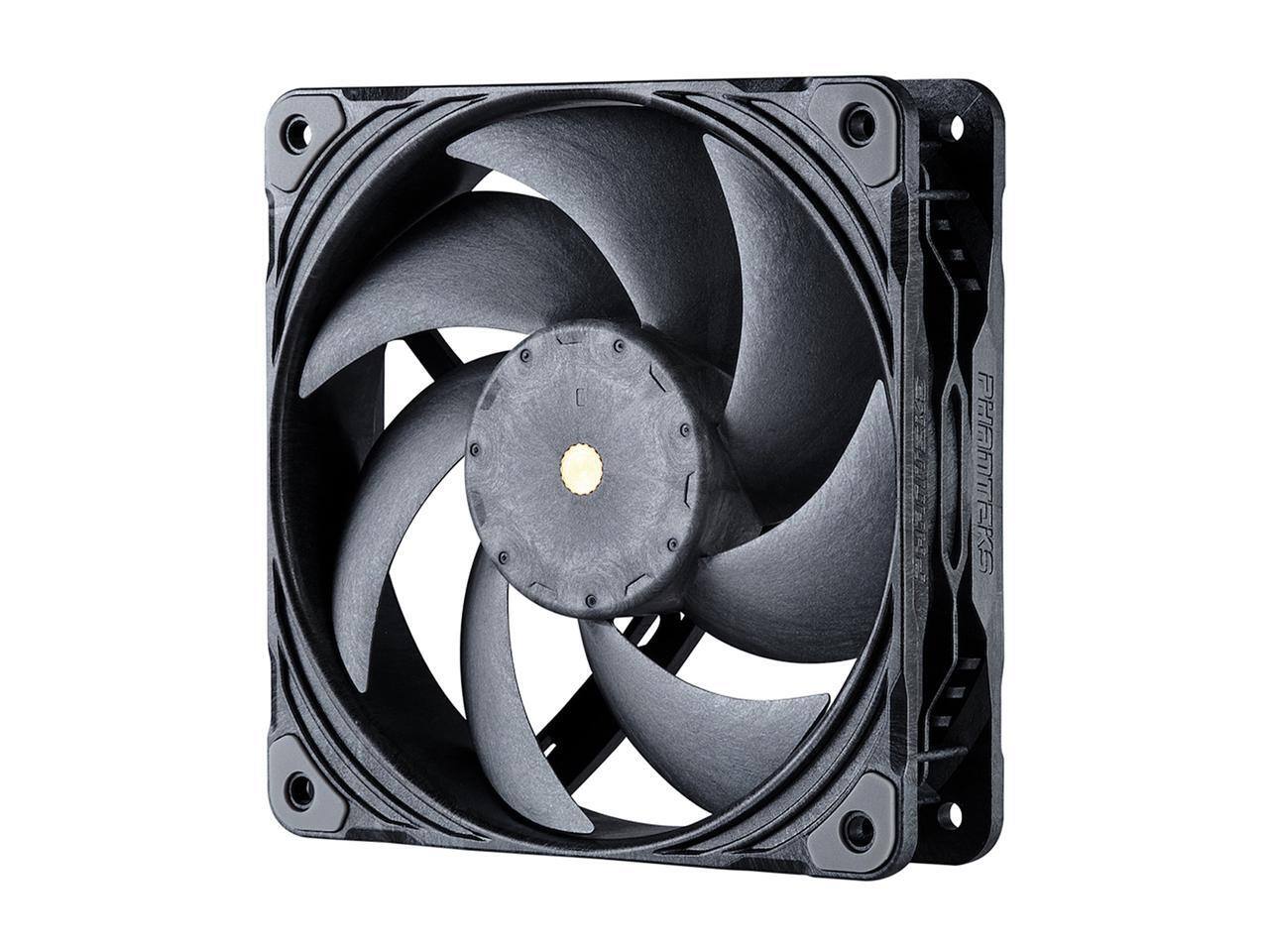 Front. Phanteks - Phanteks T30-120 fan, premium high-performance fan, PWM, Black/Grey - Black/Grey.