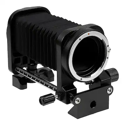 Front. Fotodiox - Macro Bellows - Compatible with Canon RF Mount Cameras for Extreme Close-up Photography.