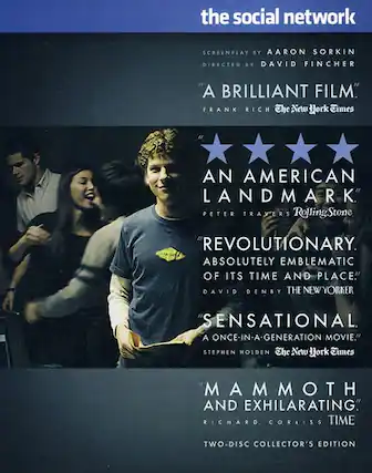 Front. The Social Network - BLU-RAY.