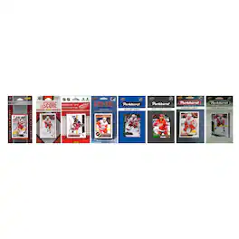 C&I Collectibles - Detroit Red Wings Trading Card Team Sets - Multicolor