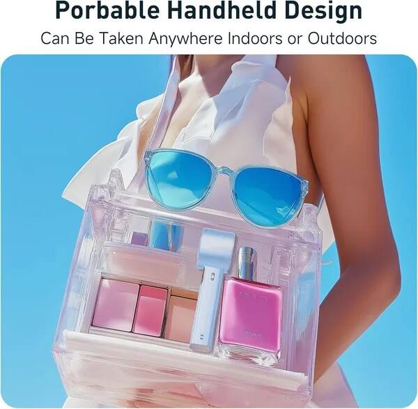 Portable Handheld Design  
Can Be Taken Anywhere Indoors or Outdoors