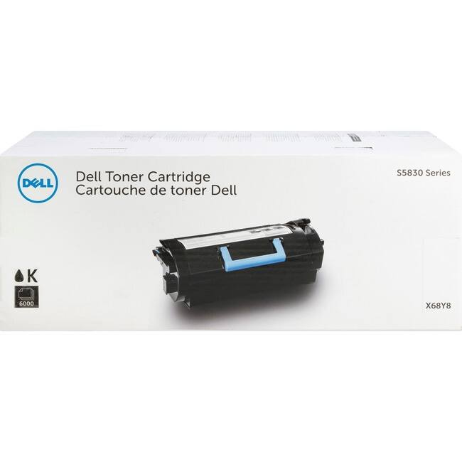 Dell Toner Cartridge  
Cartouche de toner Dell  
S5830 Series  
X68Y8