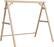 Front. Winado - 5FT Wooden Porch Swing Frame Only A-Frame Porch Swing Stand w/ Stability Bar, Wood Swing Hanger for Outdoor Garden Patio - Natural.