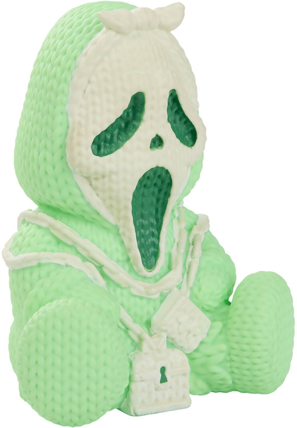 Alt View 1. Handmade by Robots - Handmade by Robots - Ghost Face: Jacob Marley #336 (Green Glow in the Dark)   - COLLECTIBLES - Multicolor.
