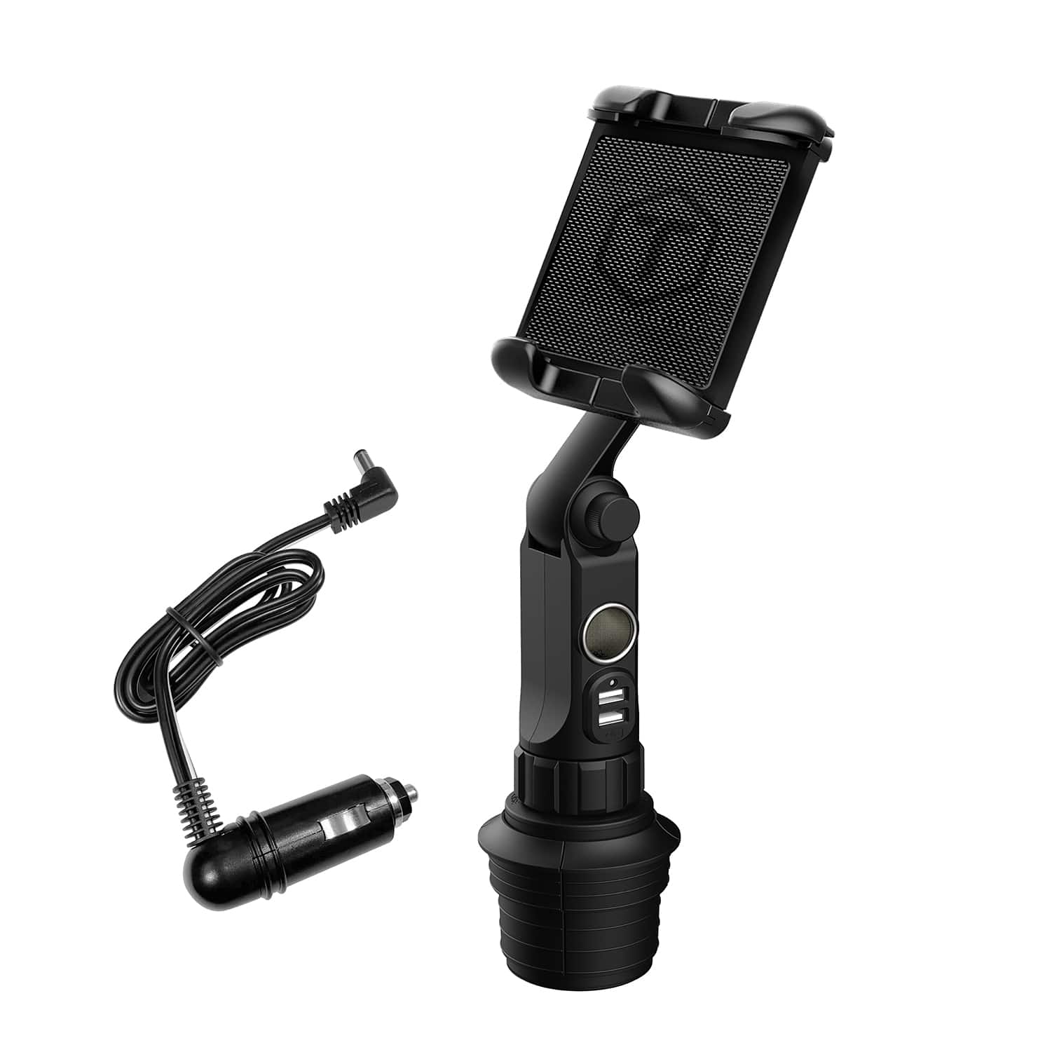 ToughTested - Power Boom Cup Holder Mount with Extended Arm and Multi-Port Charging - Black price history on PriceWatchPro
