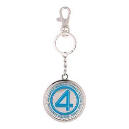 SalesOne LLC - Marvel Studios The Fantastic Four: First Steps Spinning Enamel Keychain - Multi-Colored