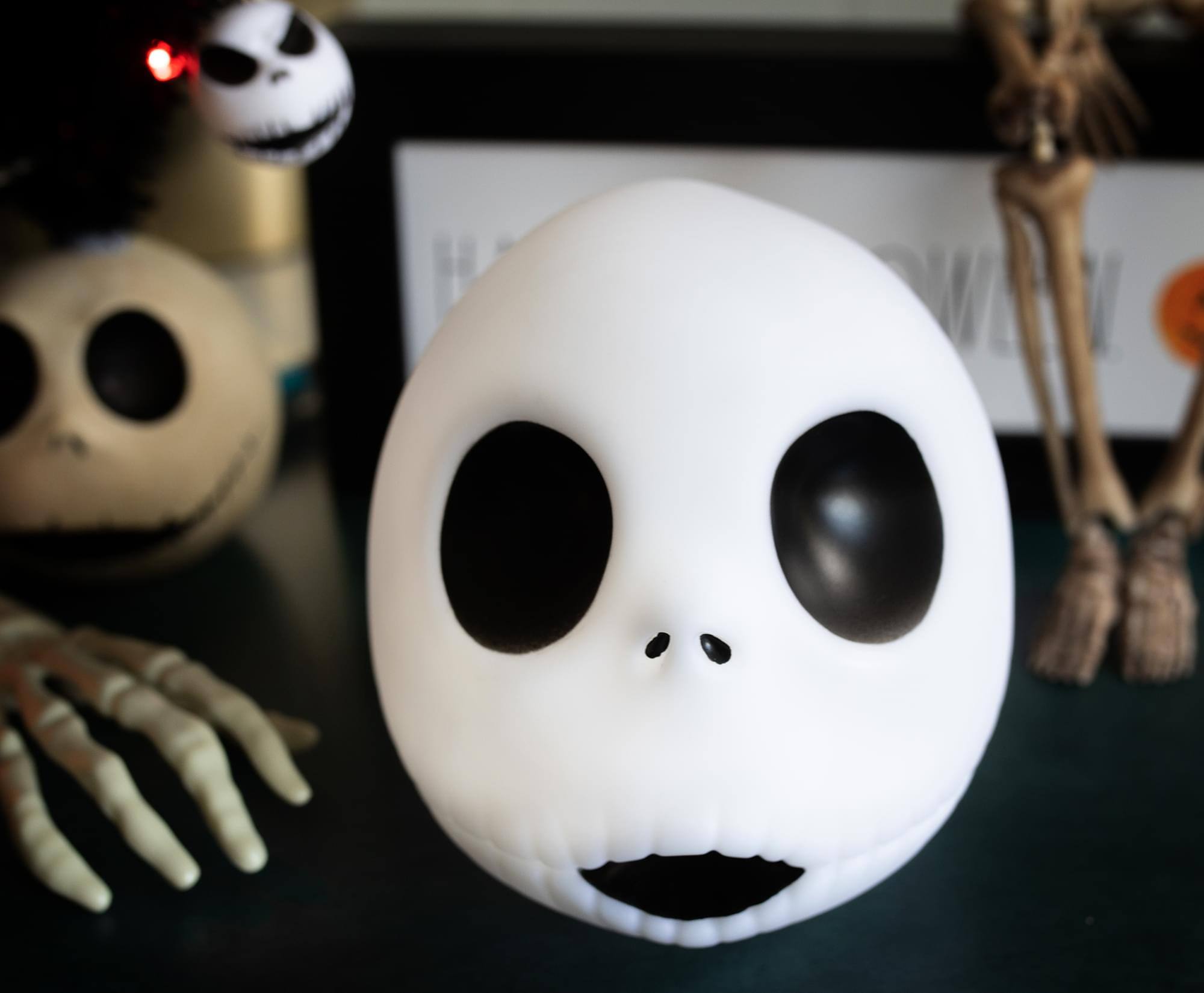 Alt View 2. Disney - Disney The Nightmare Before Christmas Jack Skellington Mood Light | 6 Inches - White.
