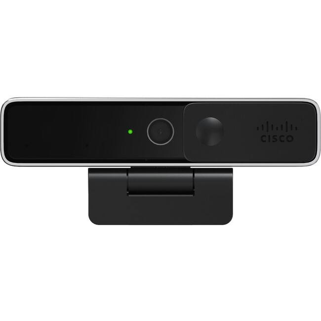 Cisco Consumer Products - Cisco Webex Webcam - 13 Megapixel - 60 fps - Carbon Black - USB Type C - 1920 x 1080 Video - Auto-focus - 10x Digital