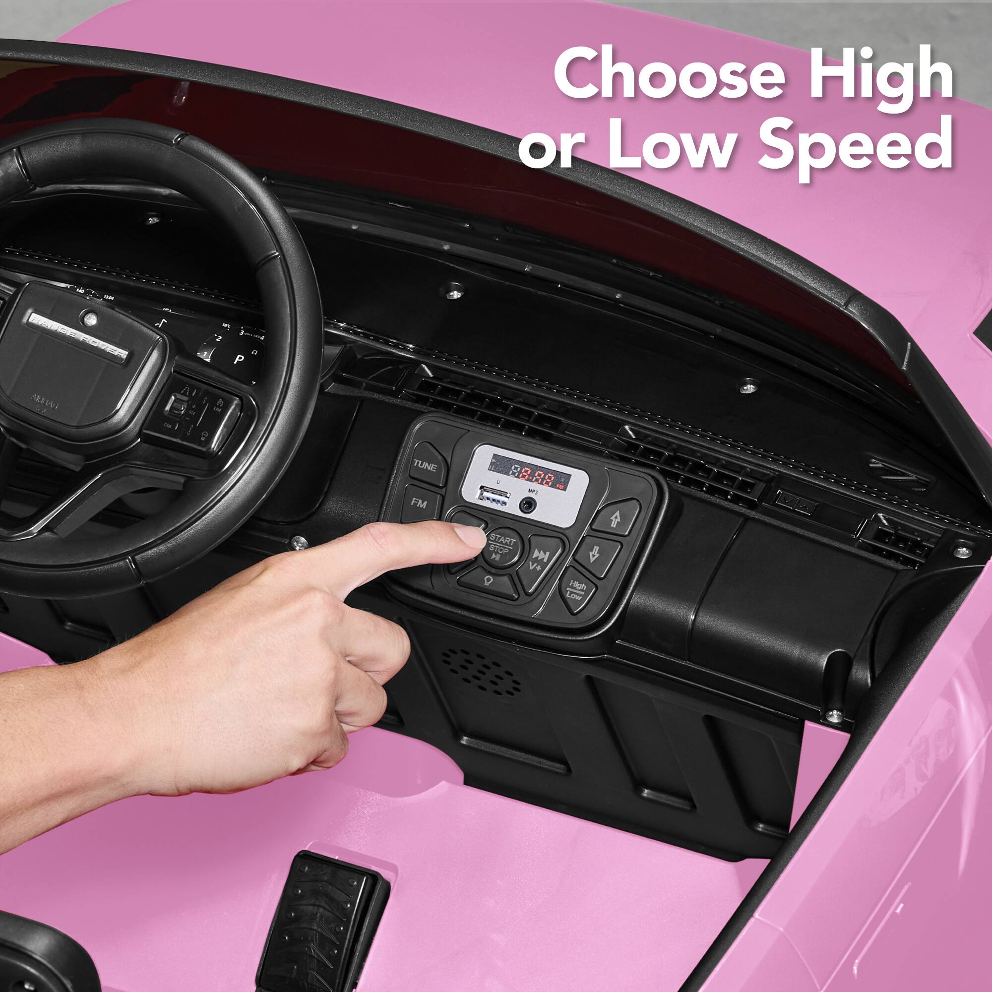 Choose High or Low Speed