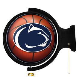 The Fan-Brand - Penn State Nittany Lions Basketball 21'' x 23'' Rotating Lighted Wall Sign - Multicolor
