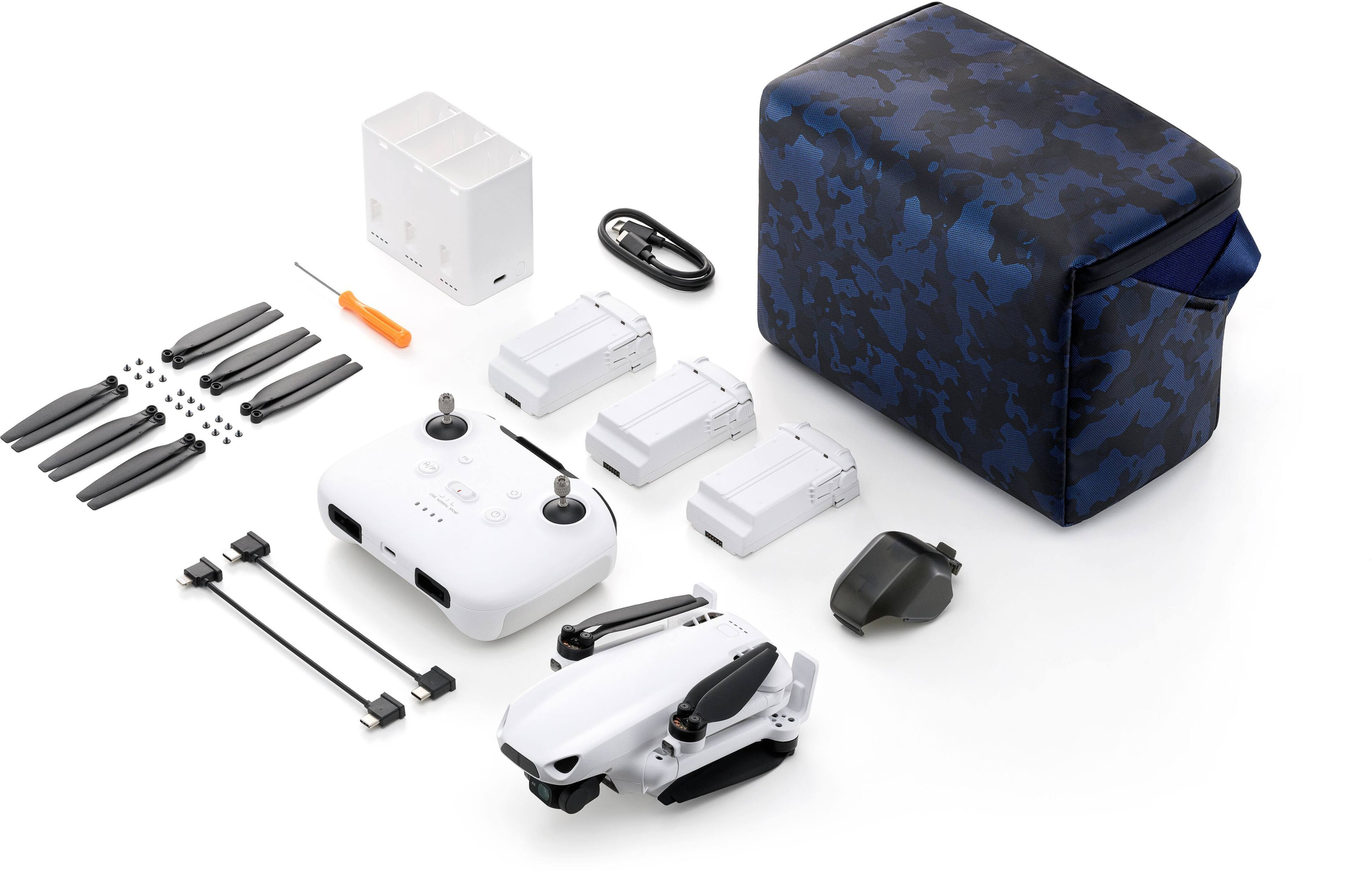 Alt View 37. SKYROVER - S1 Fly More Combo 8K Drone with Remote Controller - White.