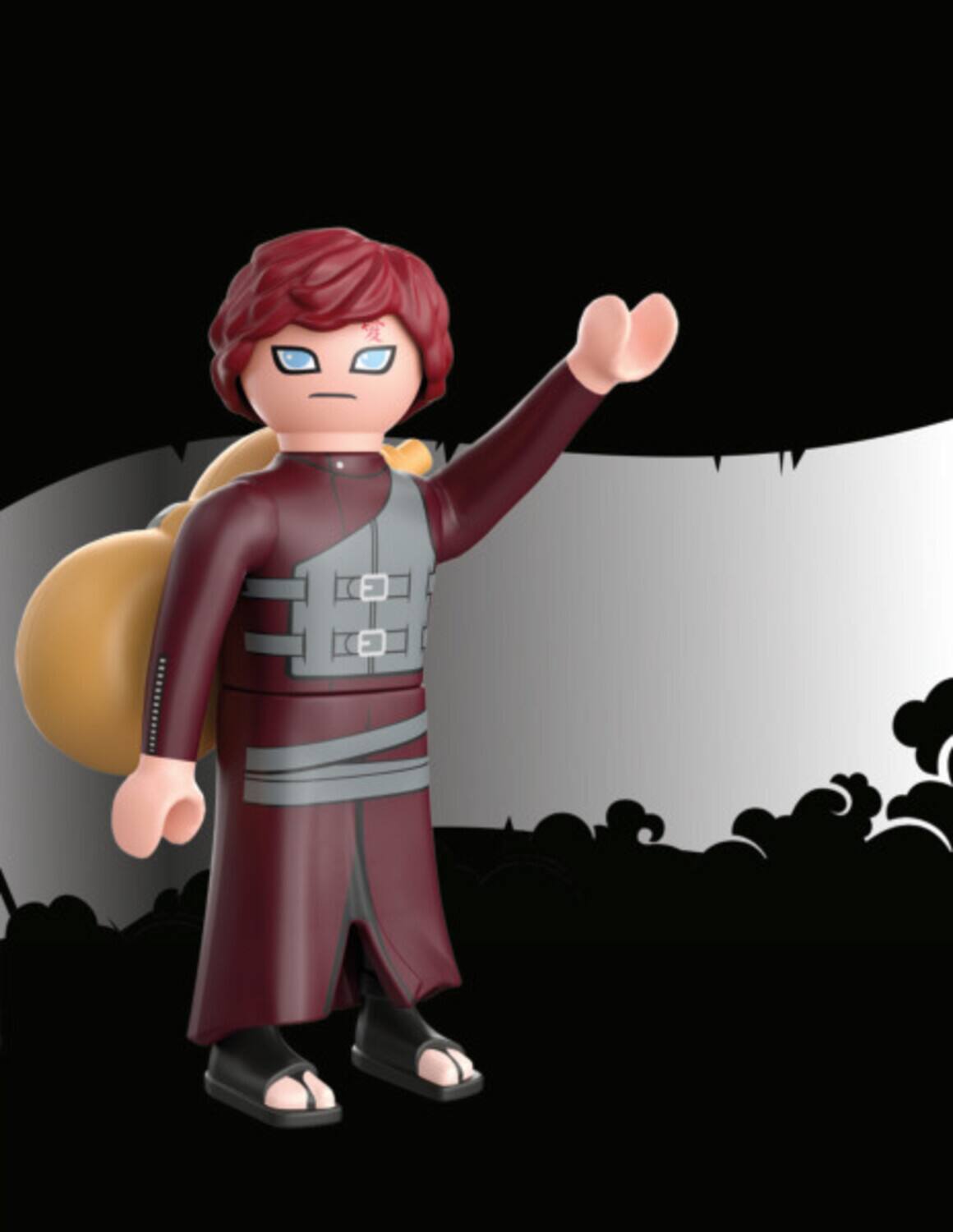 Alt View 3. Playmobil - Playmobil - Naruto Shippuden Gaara   - Collectibles - Multicolor.