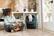 Alt View 7. Whisker - Litter-Robot EVO Compact Smart App-Controlled Automatic Self-Cleaning Litter Box - Black.