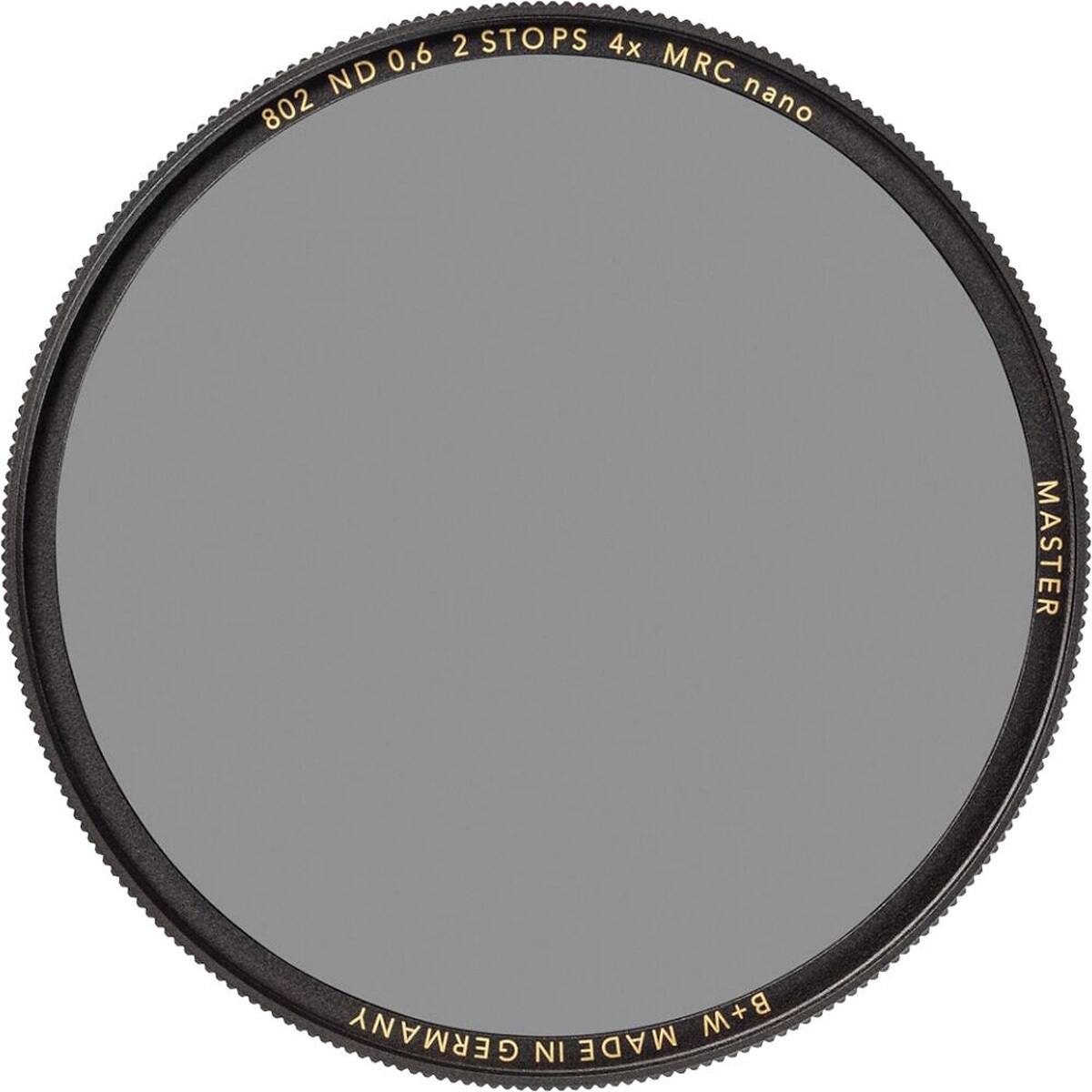 802 ND 0.6 2 STOPS 4x MRC nano  
MASTER  
B+W MADE IN GERMANY