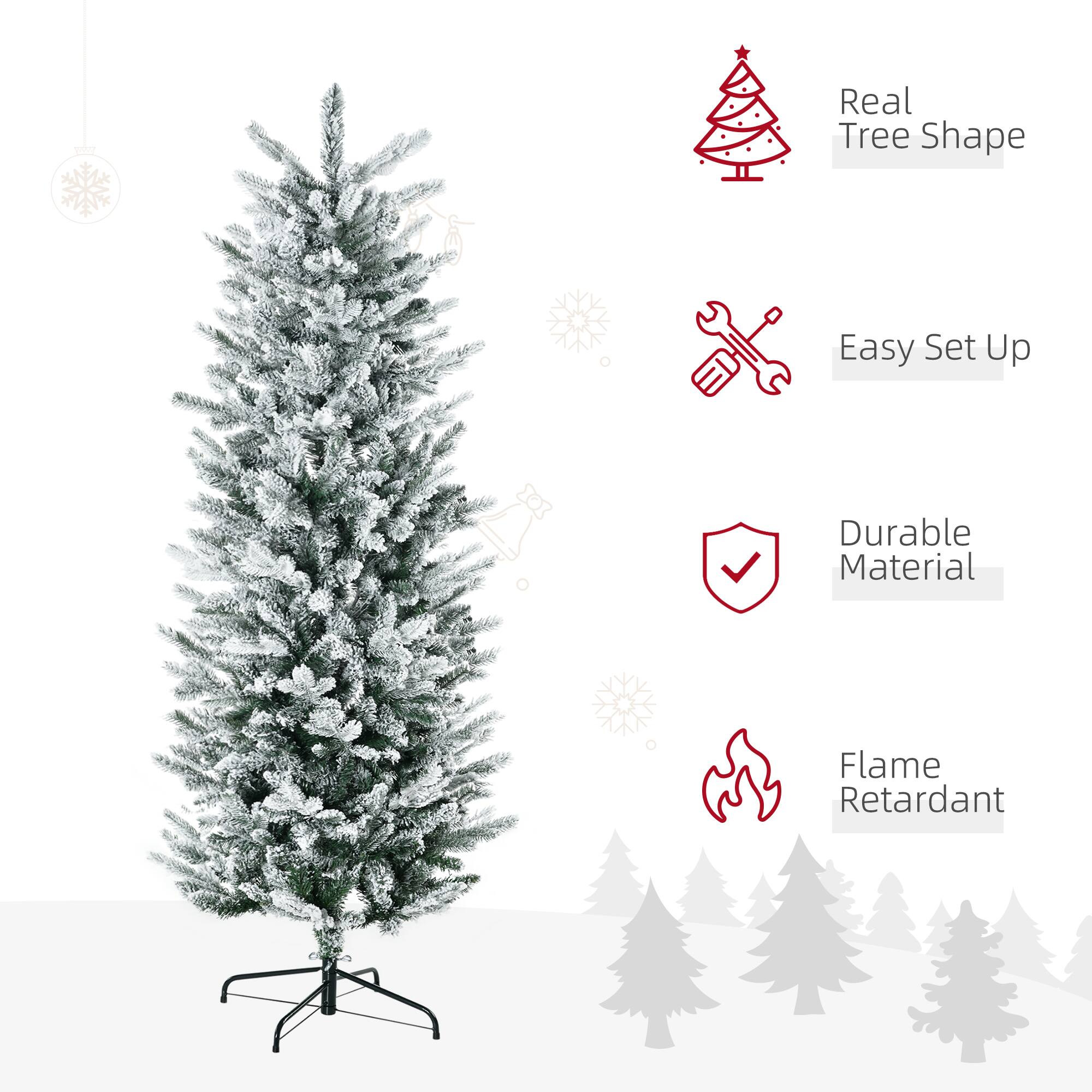 Real Tree Shape  
Easy Set Up  
Durable Material  
Flame Retardant
