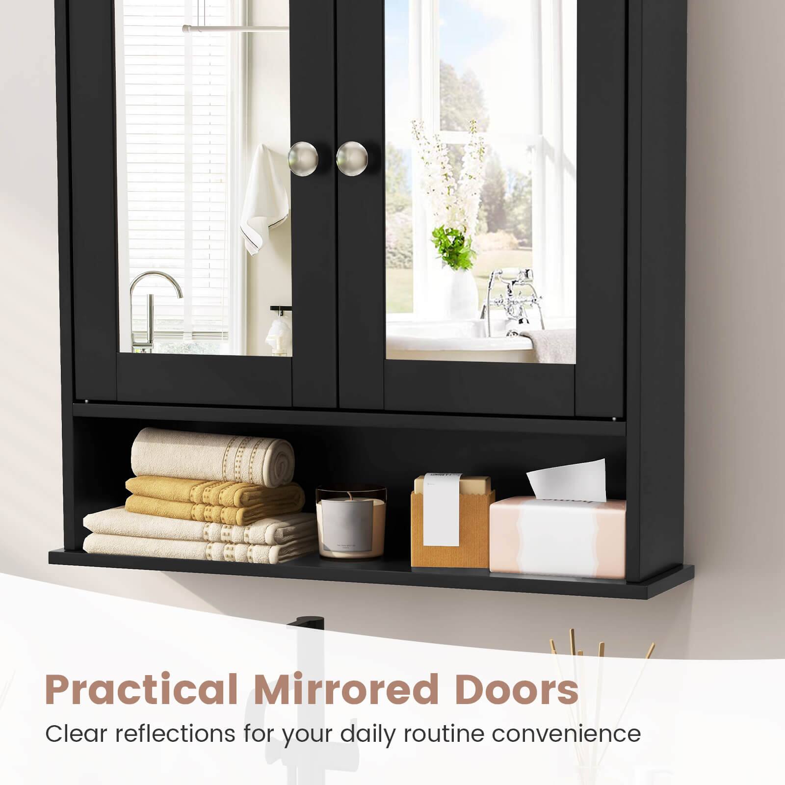 Practical Mirrored Doors
Clear reflections for your daily routine convenience