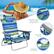 Comfortable Head Pillow with Soft Sponge Padded
Ergonomic Armrest
Waterproof PVC Material