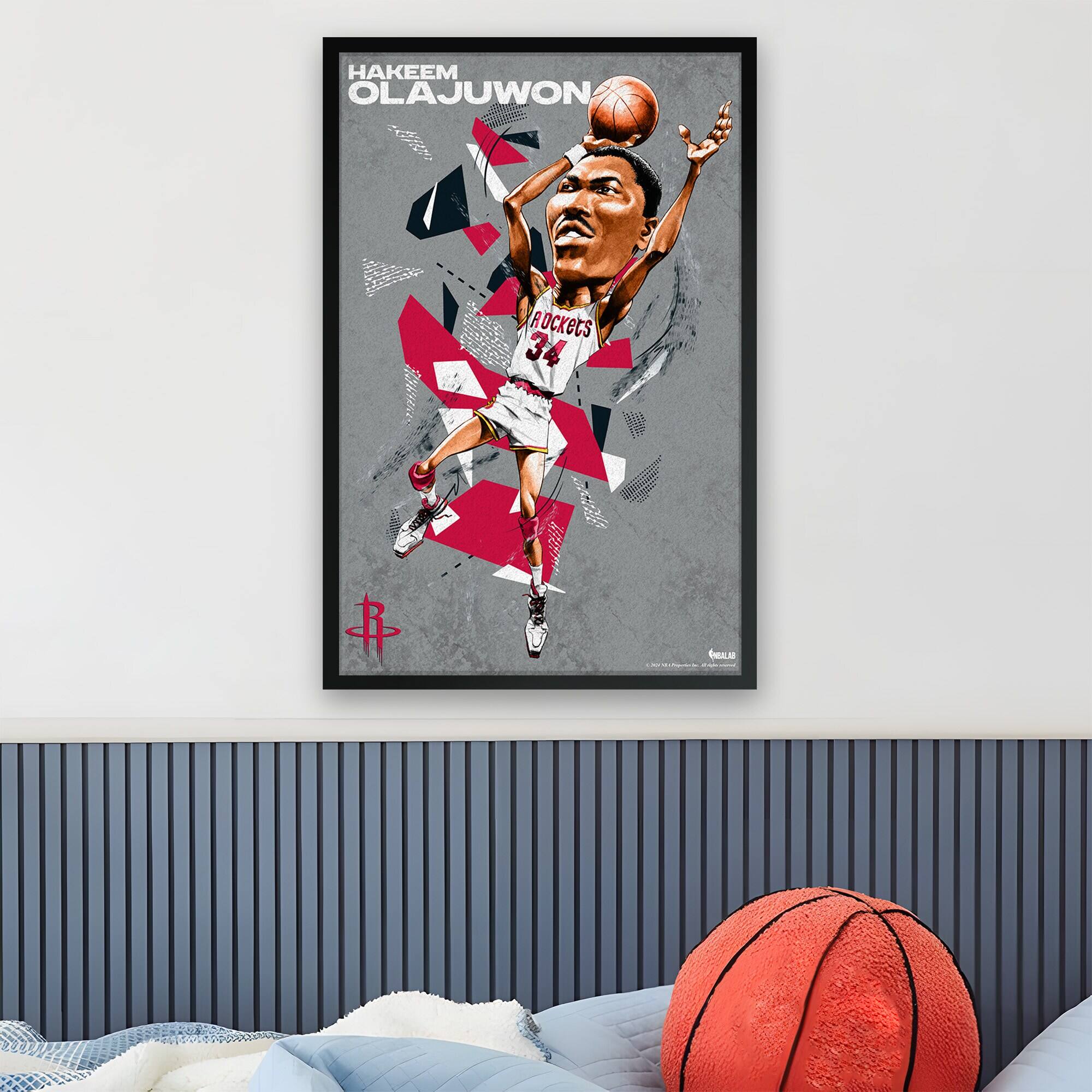 Hakeem Olajuwon  
Rockets  
34