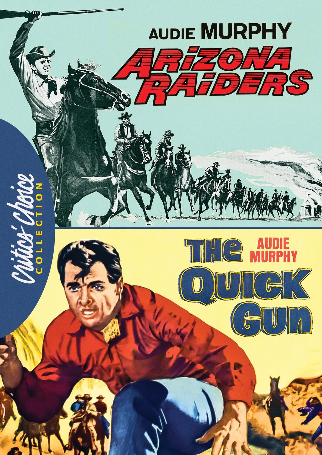 Audie Murphy Western Double Feature  - DVD