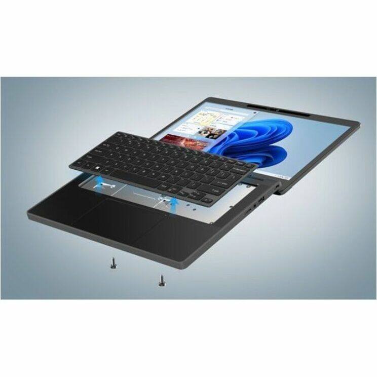 Alt View 1. Acer - Acer TravelMate B5 14 B514-31-G2 TMB514-31-G2-33RK 14" Notebook - Full HD - 60 Hz - Intel Core 3 N355 - 8 GB - 256 GB - Black.