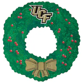 Fan Creations - UCF Knights 16'' Team Wreath Sign - Green
