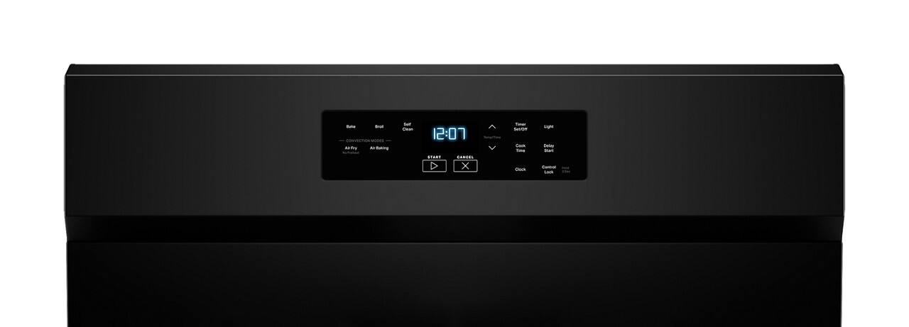 Bas -s CONVECTION MODES  
Bake Broil Clean  
12:07  
START CANCEL  
Air Fry Air Baking  
SetOH Light  
Clock Delay  
Control Panel