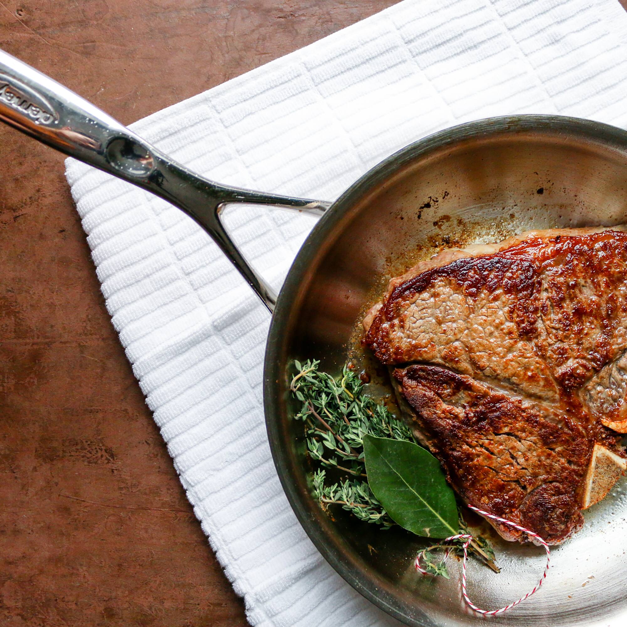 Alt View 3. Demeyere - Demeyere Atlantis Proline 7 9.4-inch Stainless Steel Fry Pan - Stainless Steel.