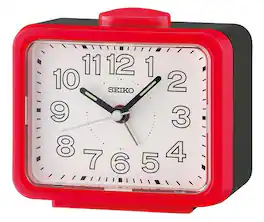 Seiko - 3.5" Akarui Alarm Clock - Red
