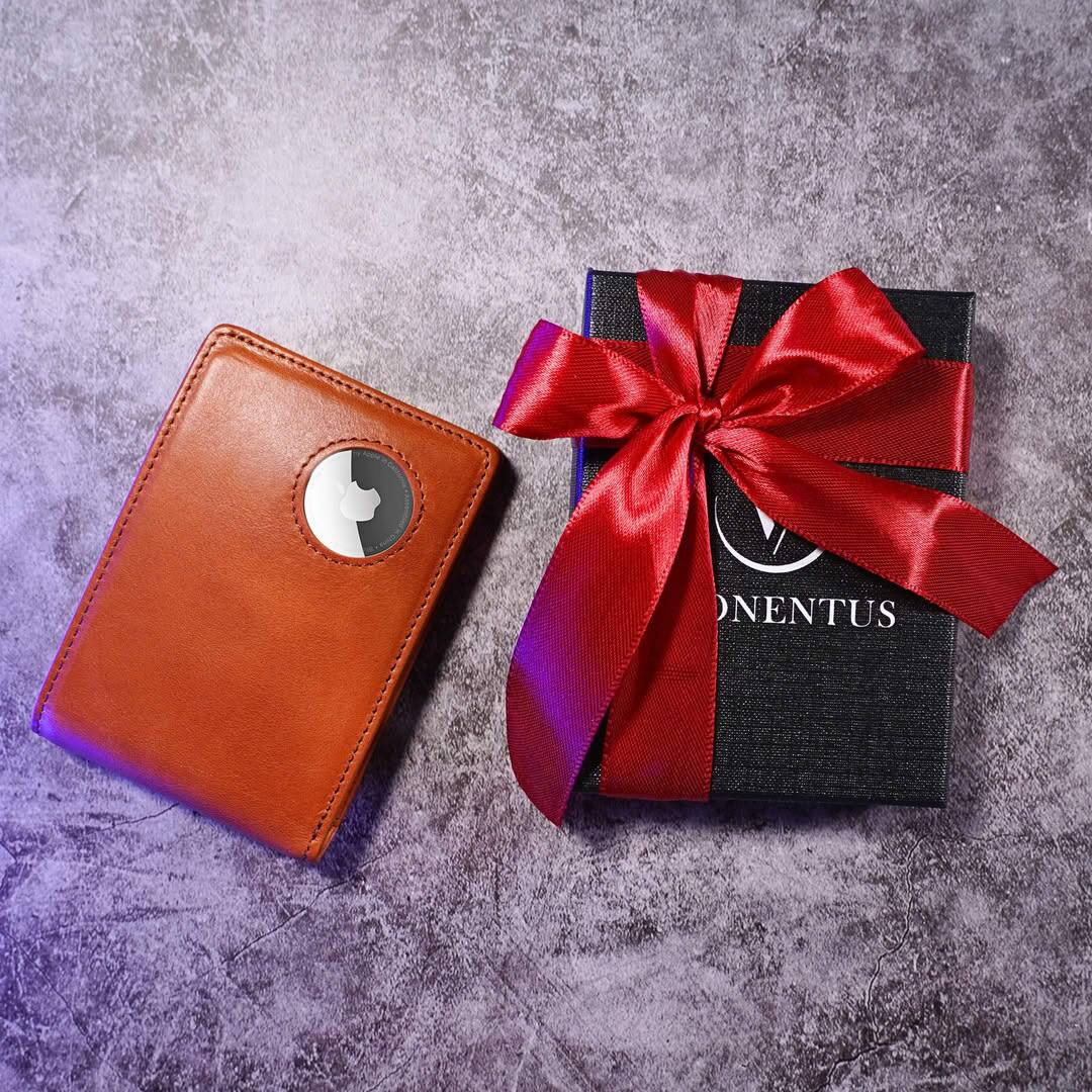 Alt View 1. Vionentus - Supreme Smart VN400 AirTag Wallet - Green.