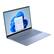 Angle. HP - 16-AF0925NR 16" Laptop WUXGA Intel Core Ultra 5 125U With 8 GB LPDDR5 - Intel Graphics 1TB SSD Windows 11 Home - Sky blue.