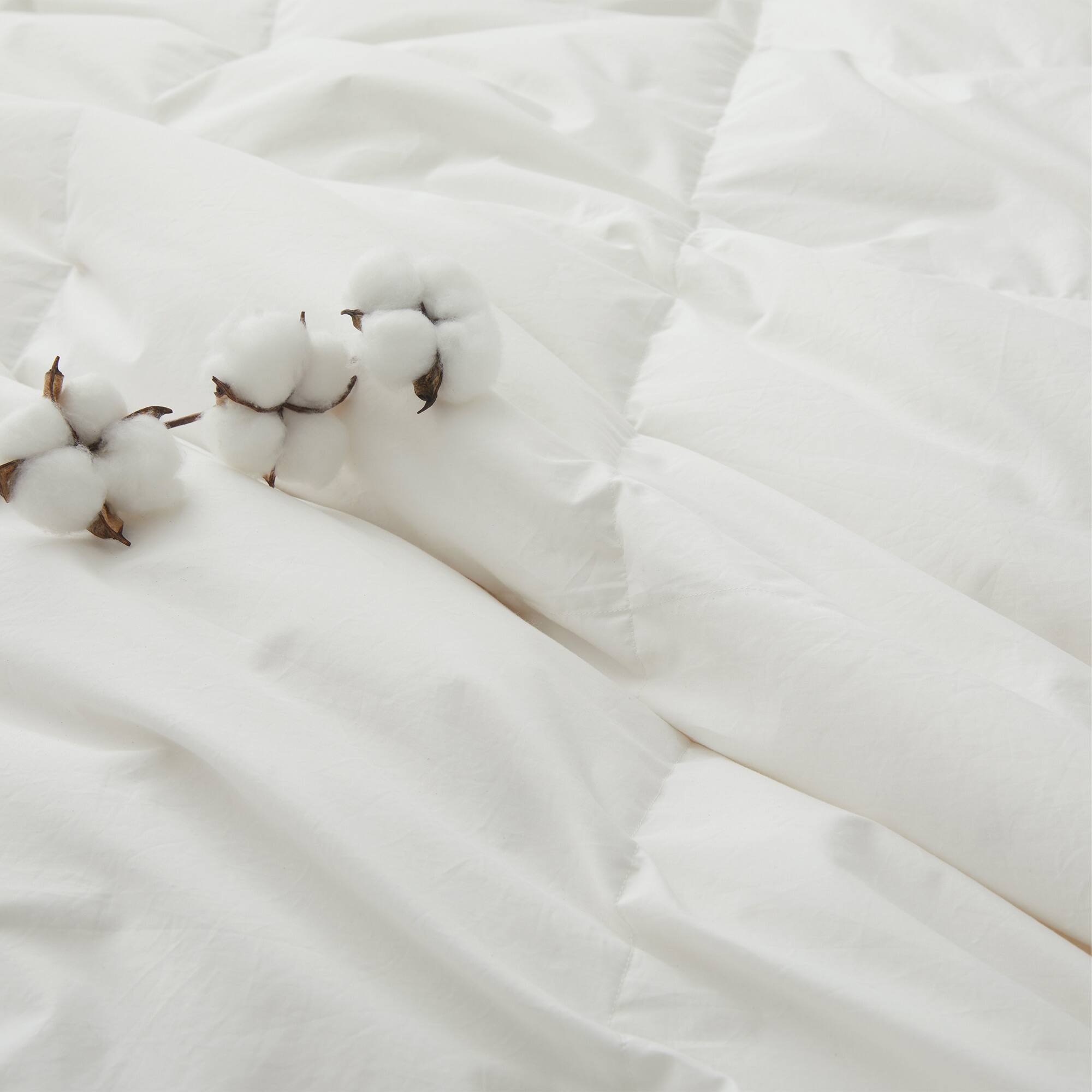 Alt View 1. Puredown - Puredown Luxurious 800 Fill Power 100% Organic Cotton 90% Down Comforter Duvet Insert, Lightweight, Full/Queen - Lightweight.