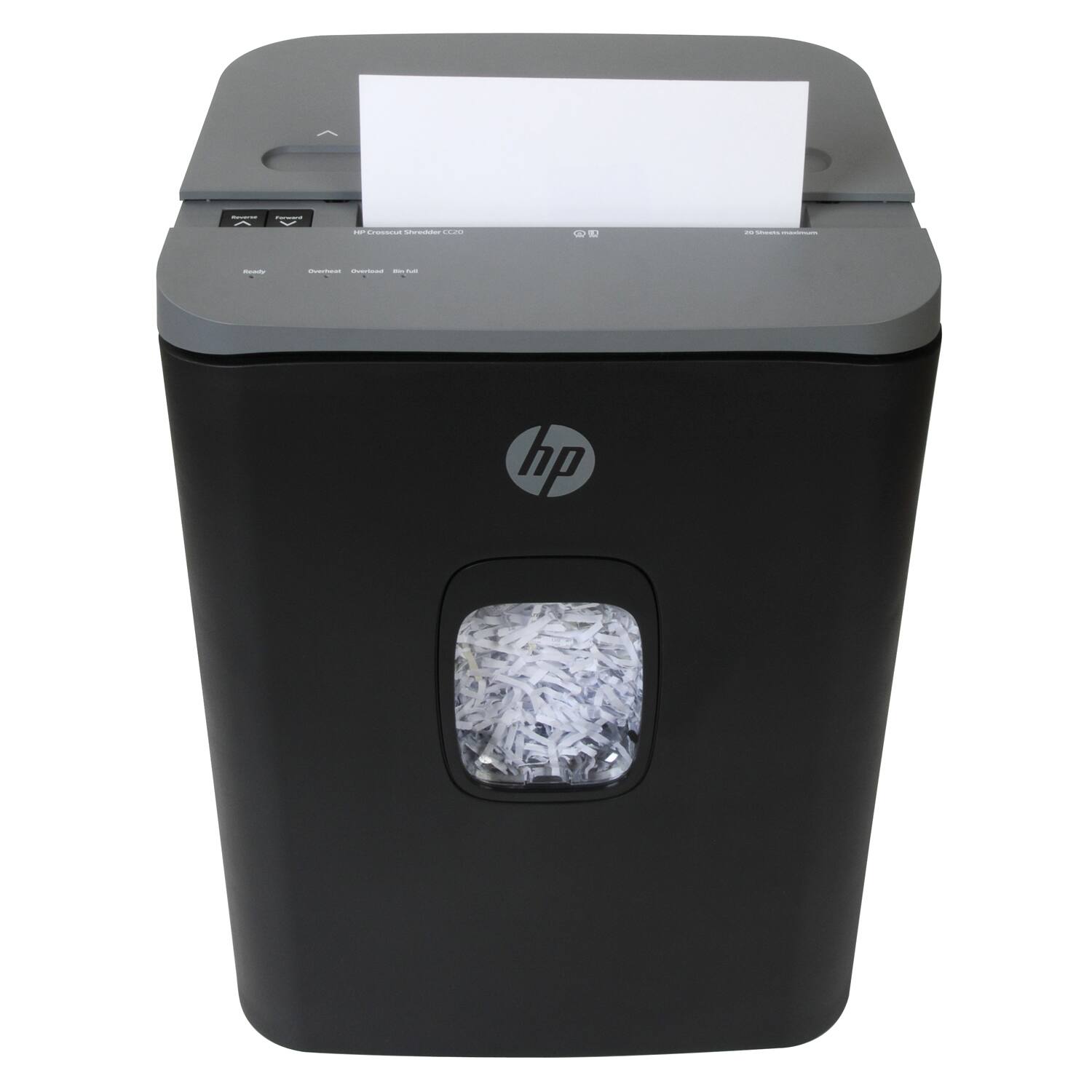 Alt View 11. HP - 20-Sheet Crosscut Paper Shredder.