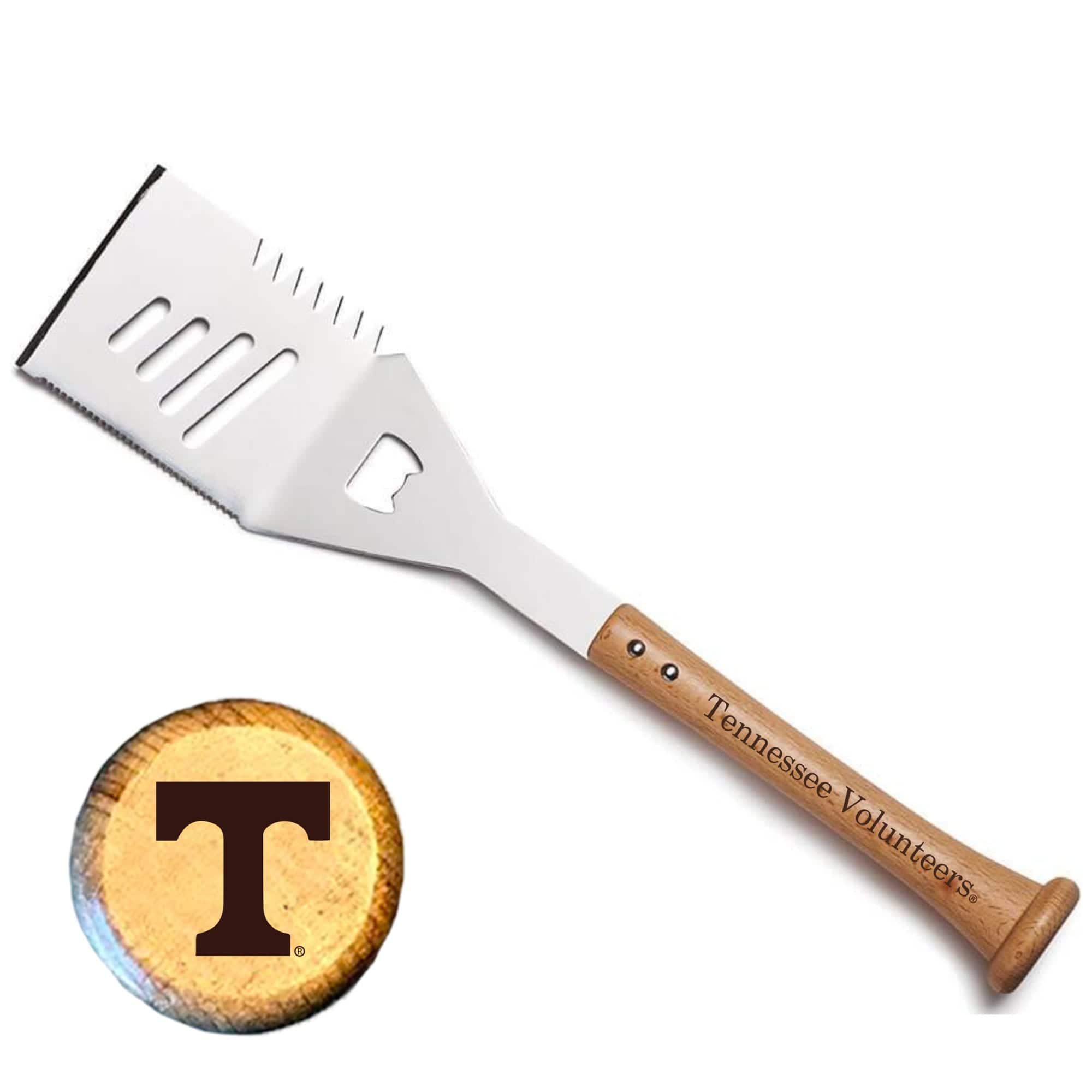 Baseball BBQ - Tennessee Volunteers Slider Spatula - Multicolor
