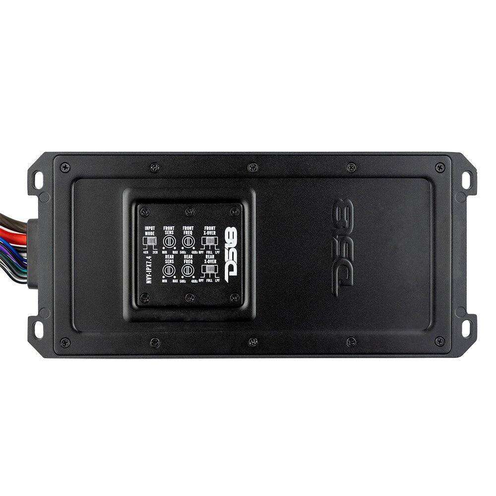 INPUT MODE 400 XII NVY-IPX7.4  
FRONT FRONT FRONT SENS FREQ X-OVER . RAT 540z  FILL UV REAR REAR REAR SENS FREQ X-OVER El 580z Uh UPS FULL UV  
D5l8  
D56