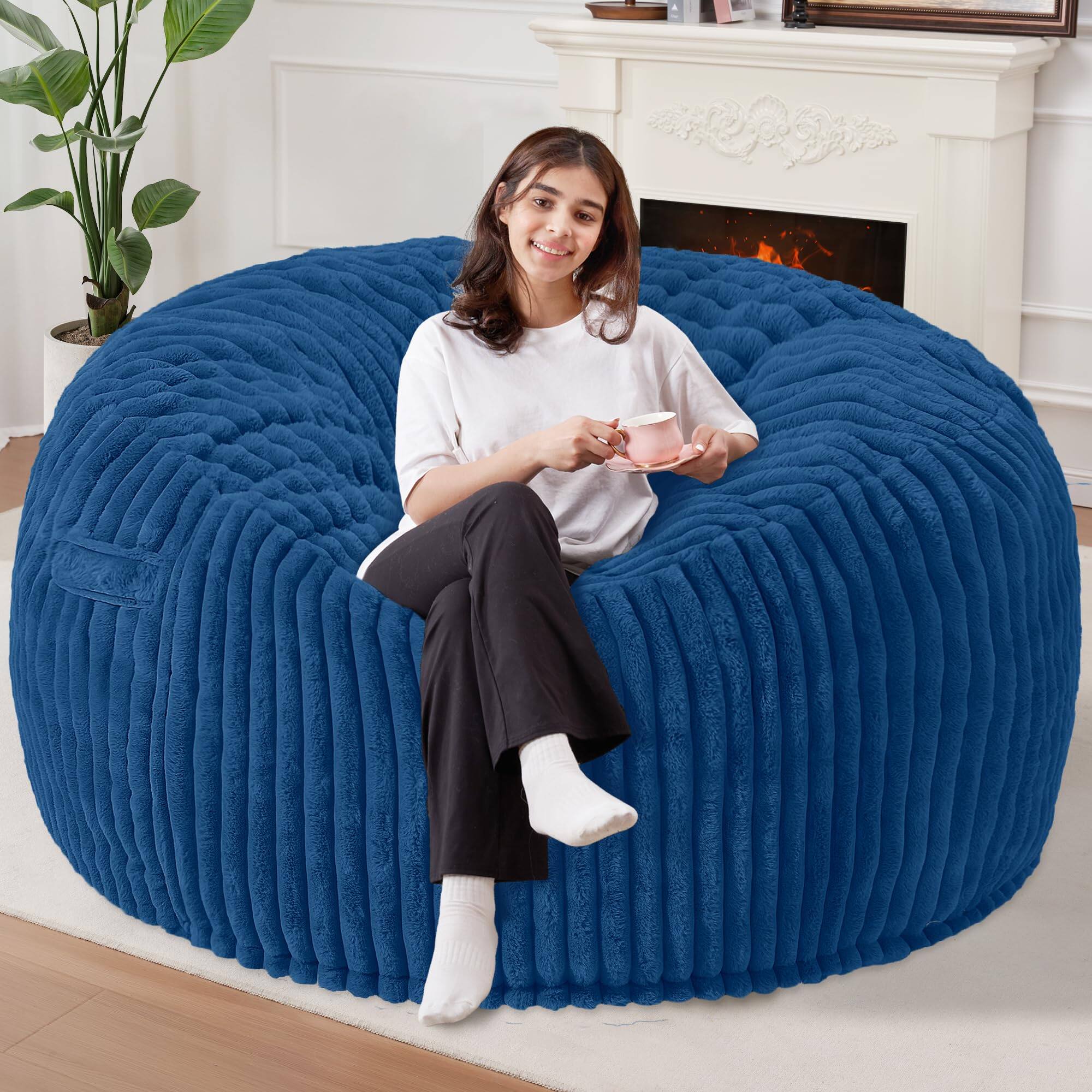 Blue 6FT-58"x58"x25"