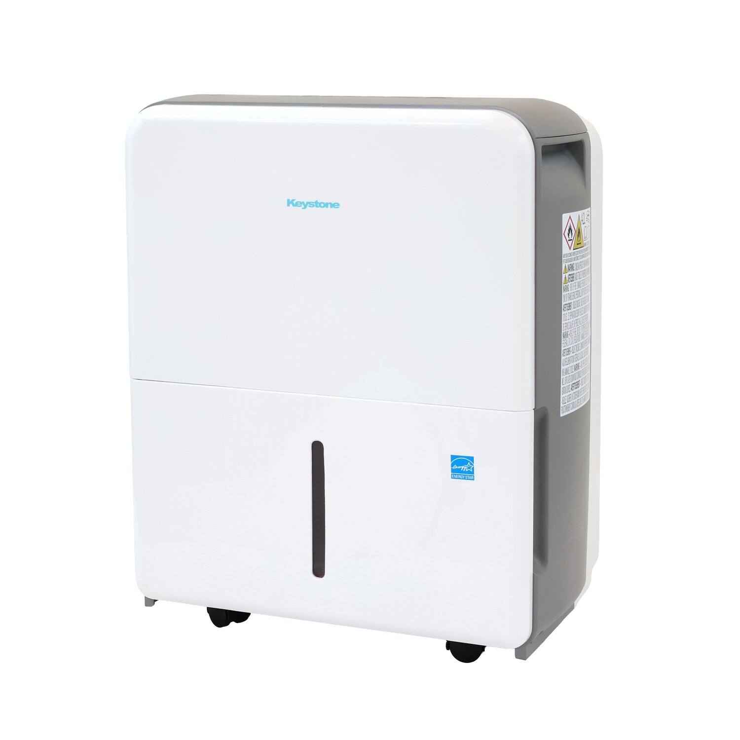 Alt View 6. Keystone - 35-Pint Dehumidifier - White.