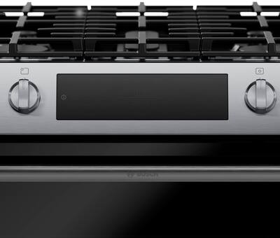 Bosch 100 Series 5.8 Cu. Ft. Slide In Gas Range with Self Bosch 100 Series 5.8 Cu. Ft. Slide In Gas Range with Self