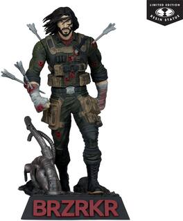 BRZRKR B 1/10 Scale Resin Statue Limited Edition McFarlane Toys - COLLECTIBLES - Multicolor