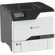Front. Lexmark - 47C9100 CS735de Color Laser Printer - Gray.