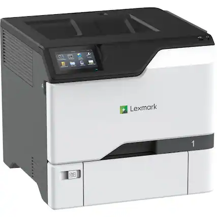 Front. Lexmark - 47C9100 CS735de Color Laser Printer - Gray.