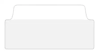 Front. Avery - UltraTabs Repositionable Filing Tabs, 3" x 1.5", 2-Side Writable, 24/Tabs - White.