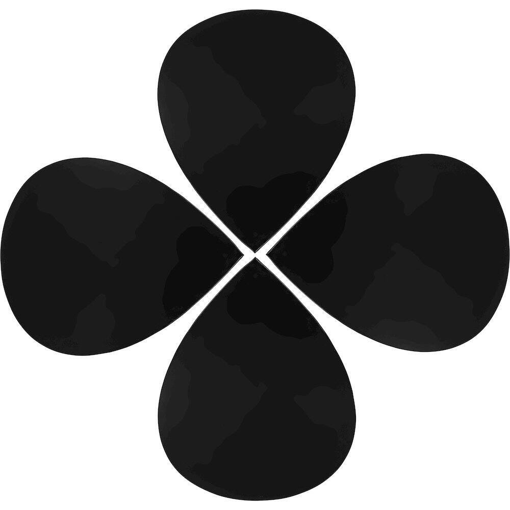 Alt View 1. Meridian Furniture - Petal Black Coffee Table - Black.