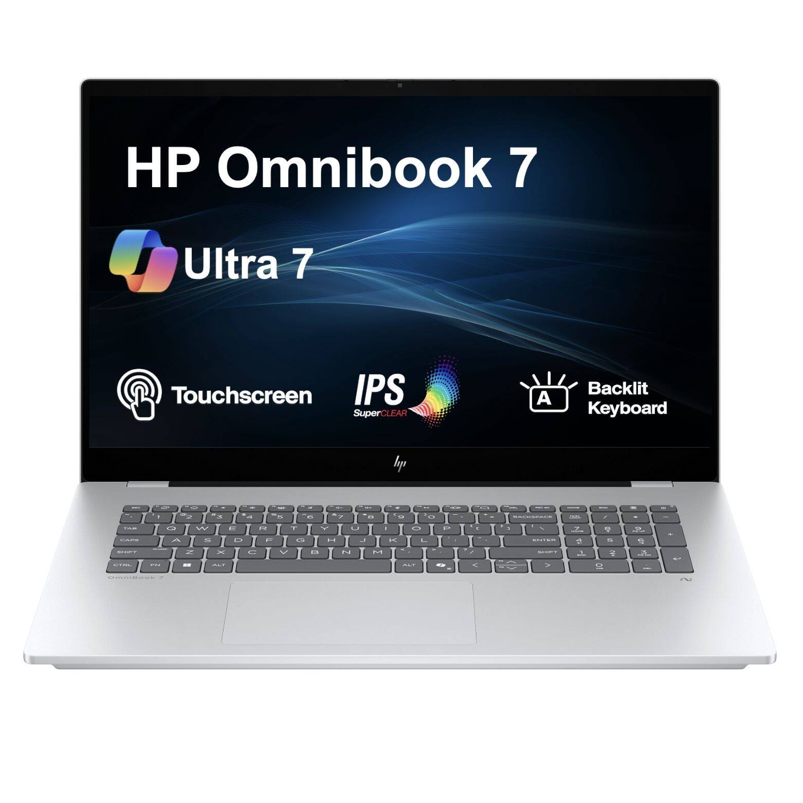 HP Omnibook 7 Ultra 7 Touchscreen IPS SuperCLEAR Backlit Keyboard