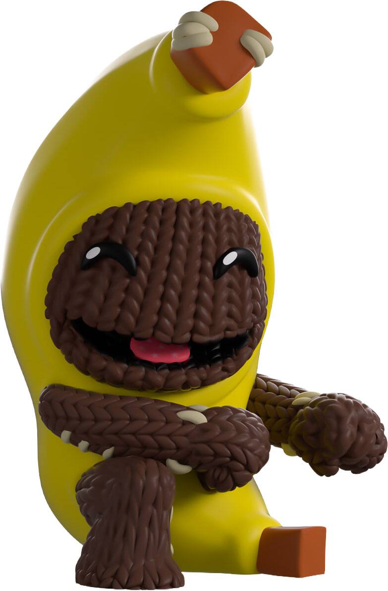 Angle. Youtooz - Sackboy: A Big Adventure Sacknana 5.3" Vinyl Figure.