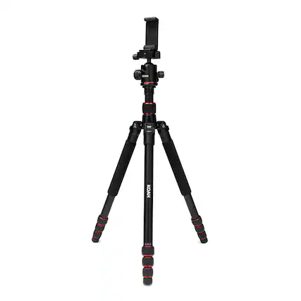 Front. Koah - KOAH Perihelion Professional 5' Camera Tripod with 360-Degree Ball Head.