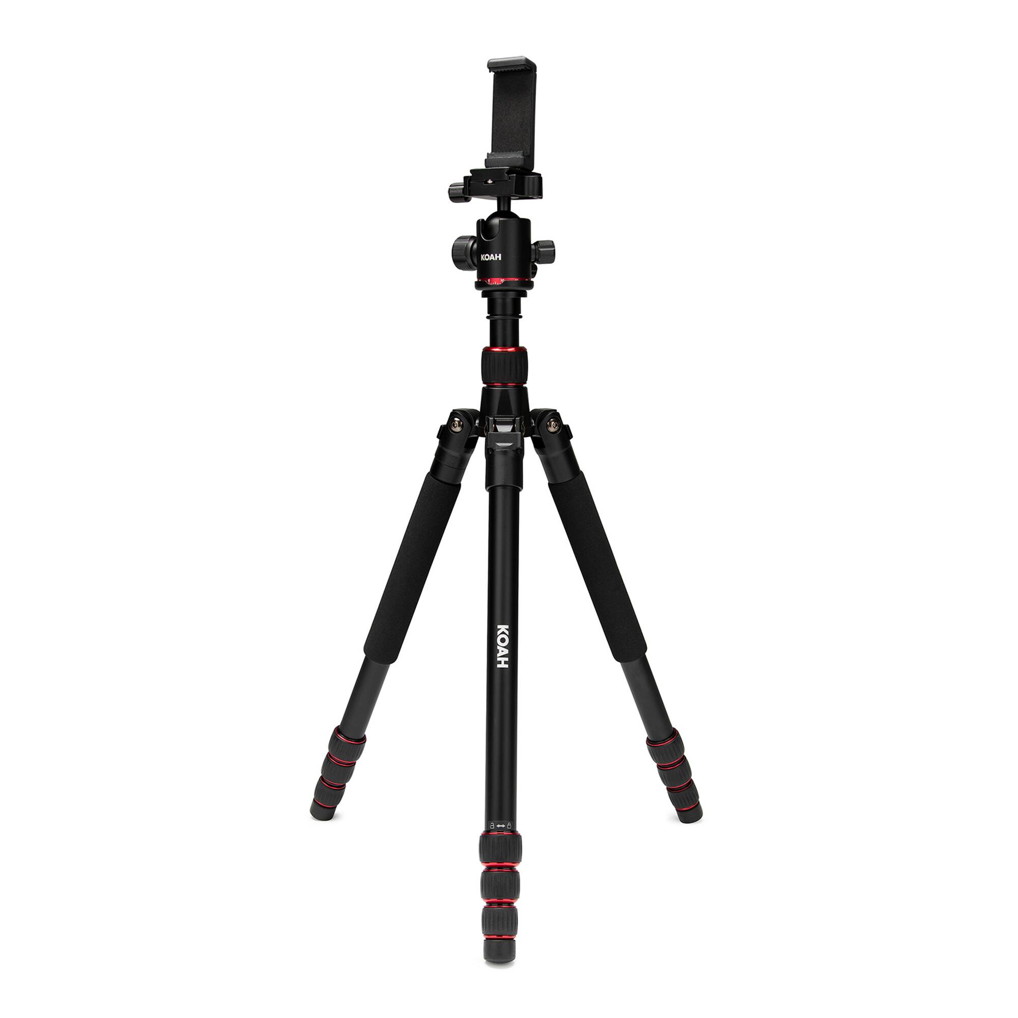 Front. Koah - KOAH Perihelion Professional 5' Camera Tripod with 360-Degree Ball Head.