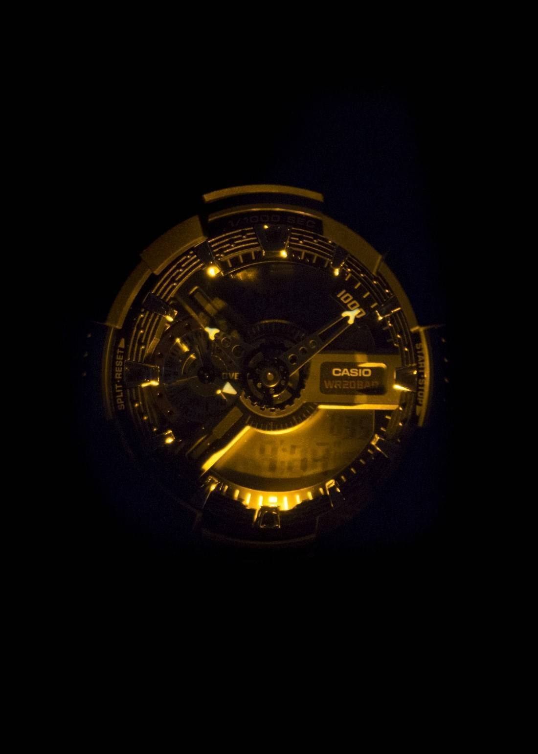 3/1000 SEC RESET SPLIT IL 1000 R 60 DIVE CASIO WR20BAR A START STOP