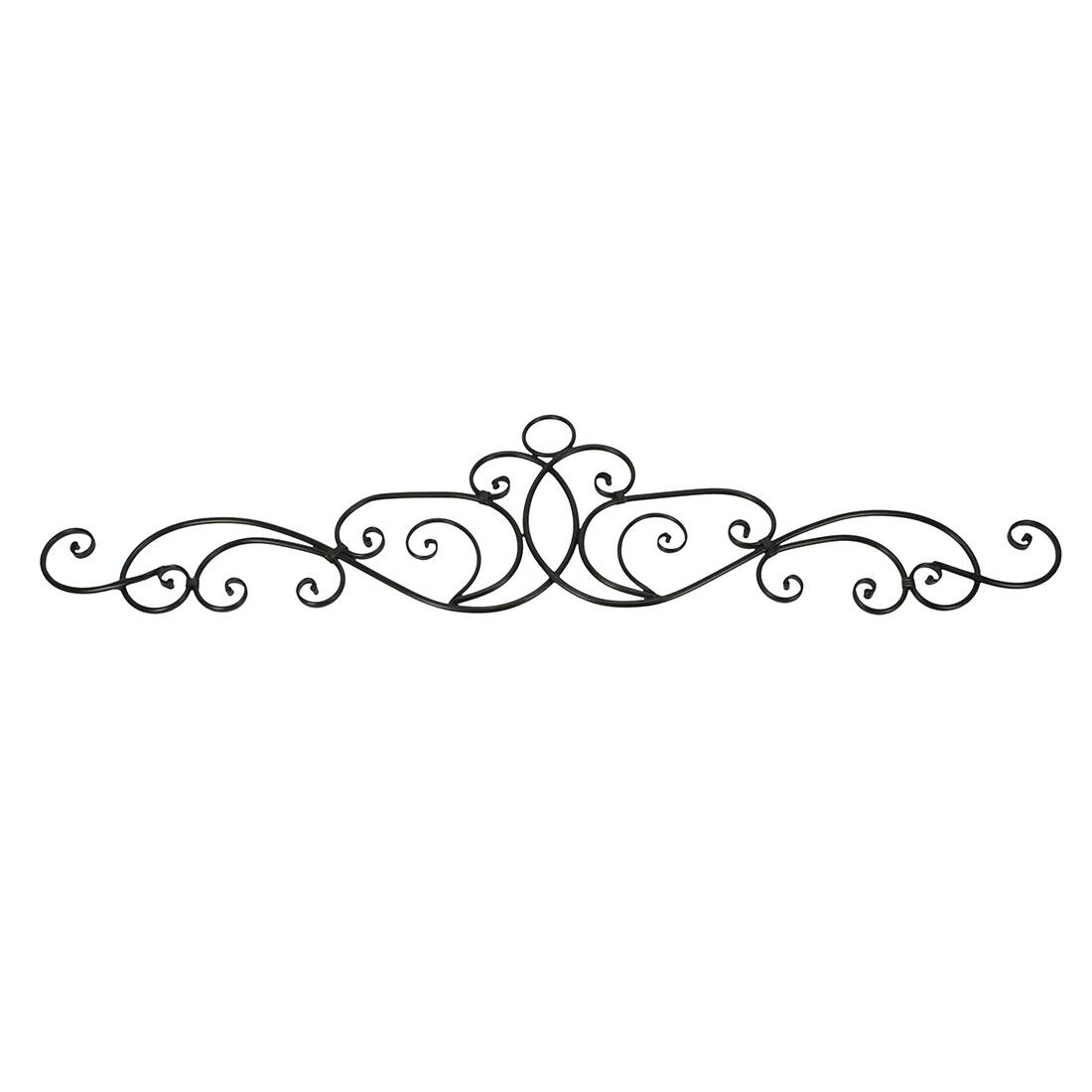 Alt View 7. Distinctive Designs - Antique Bronze Metal Elegant Scrolls Wall Pediment Set of 2 - Bronze.