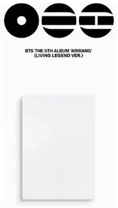 BTS THE 5TH ALBUM 'ARIRANG' (LIVING LEGEND VER.)