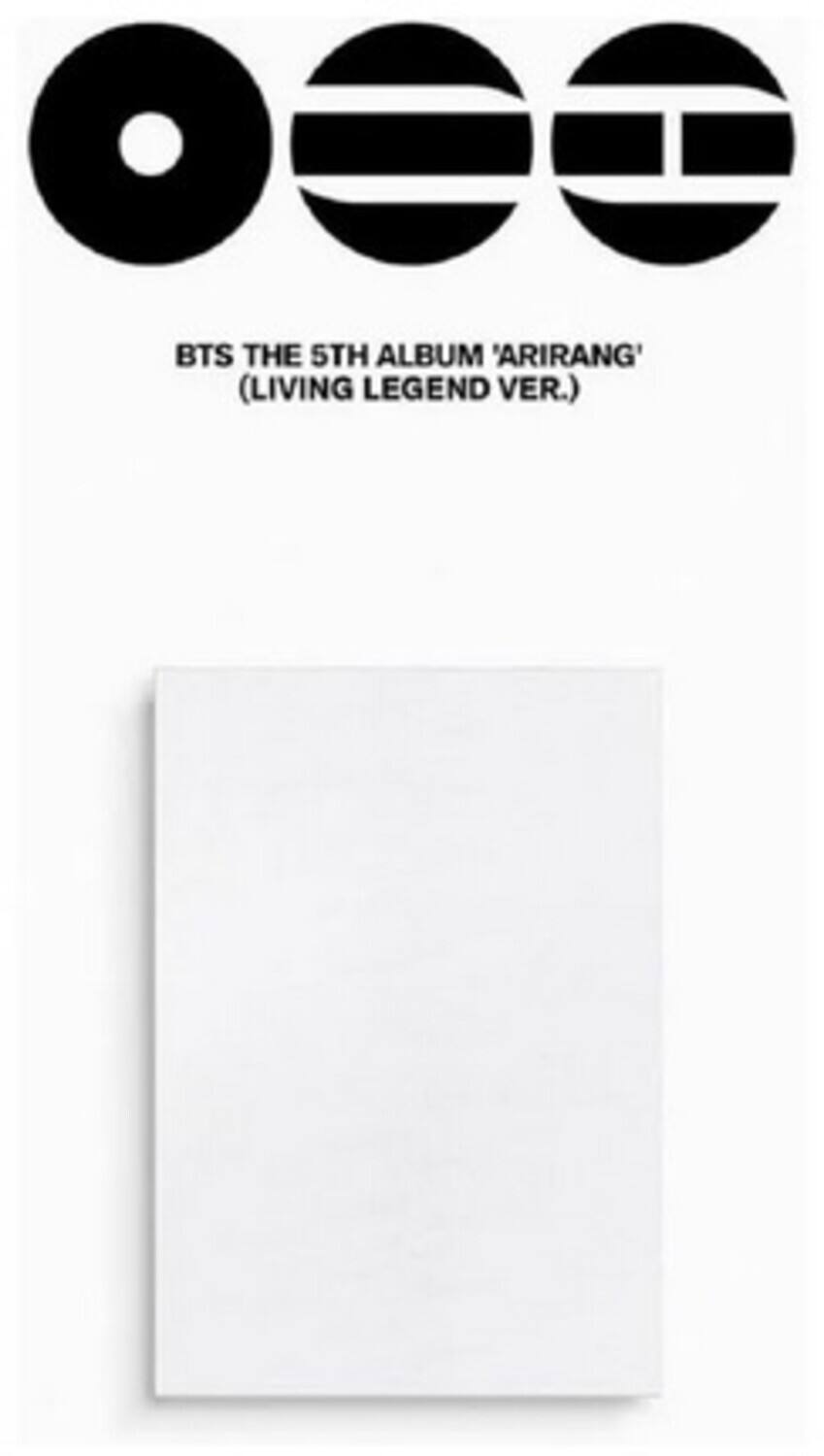 BTS THE 5TH ALBUM 'ARIRANG' (LIVING LEGEND VER.)